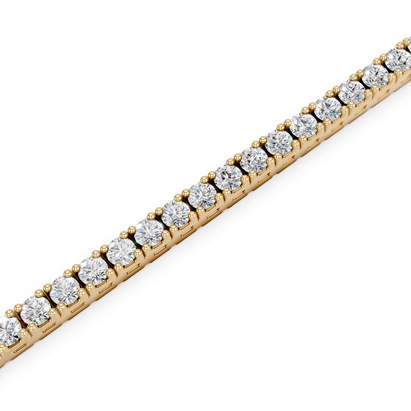 Lab Grown Diamond Emerald & Princess Cut Fashion Pendant in 10k White Gold image number null
